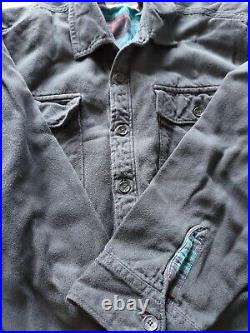 Levi's Men's Shirt Jac Jacket Navy Large Vintage 1853 Line EUC Cotton Very Rare