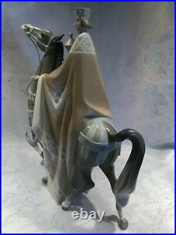 Lladro King Melchior Very Large Rare Collectible Figurine # 1019 Retired Spain