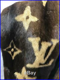 Louis Vuitton Mink Monogram Large Scarf Only VIP Customer Very Rare