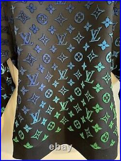 Louis Vuitton Virgil Abloh Monogram Gradient Sweatshirt Very Rare Sold Out Large