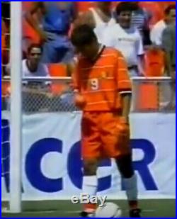 MLS LA Galaxy Nike 1997 Jorge Campos Orange Goalie Soccer Jersey Very Rare