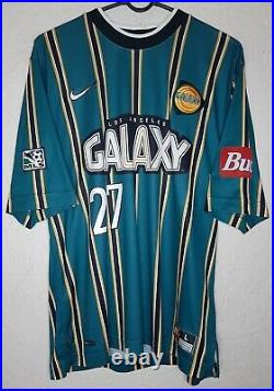 MLS LA Galaxy Nike 1998 Carlos Hermosillo Home Soccer Jersey Very Rare