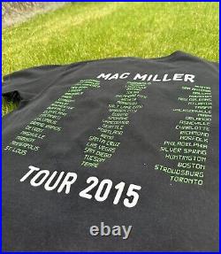 Mac Miller 2015 GOOD am T Shirt Large Hip-Hop Memorabilia Very Rare