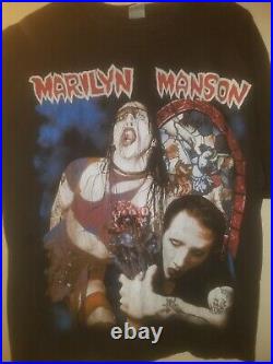 Marilyn Manson Antichrist Superstar Shirt LARGE Very Rare, HTF Vintage
