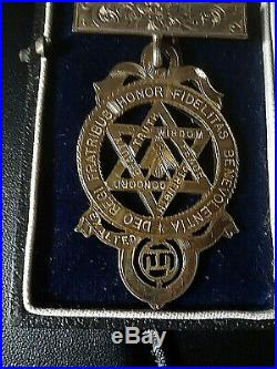 Masonic Holy Royal Arch/Chapter Companions Jewel Very Large Rare Boxed Example