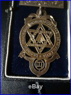 Masonic Holy Royal Arch/Chapter Companions Jewel Very Large Rare Boxed Example