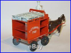 Matchbox Moko Early Lesney Very Rare Large Horse Drawn Milk Float Cart