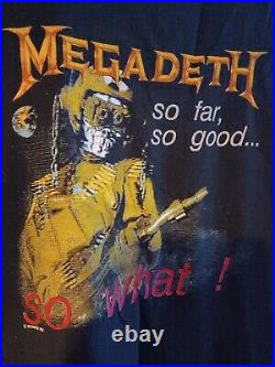 Megadeth Vest Very Rare Vintage Original