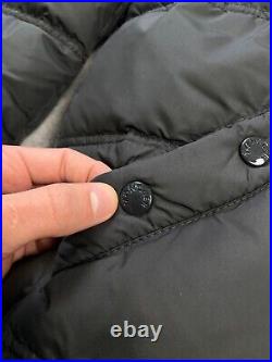 Men's MONCLER ROUSSEAU GIUBBOTTO Men's Puffer Down Jacket Very Rare Size 3 Gray