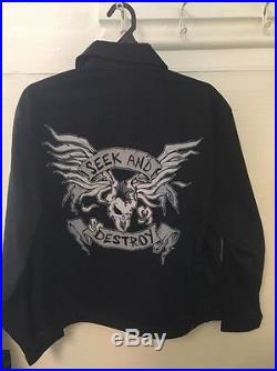 Metallica Dickies Jacket Seek And Destroy Excellent Condition Very Rare Large