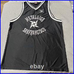 Metallica San Francisco #3 Stitched Vintage Basquetball Jersey, VERY RARE