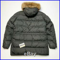 Moncler Affton Black Down Parka Jacket Size 5 XL Very Rare 100% Authentic Cluny