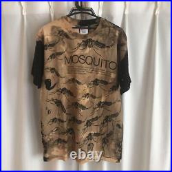 Mosquito Head T-Shirt Mens Size L Short Sleeve Very Rare Item Vintage 1990S