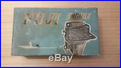 Moteur hors bord vintage FUJI Toy Boat Outboard Motor Very Large & Rare K&O
