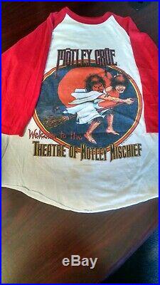 Motley Crue Vintage Theater of Pain Tour Concert Shirt- VERY RARE