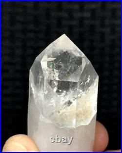 NEW FIND VERY RARE DOW LARGE Arkansas Quartz Crystal WHITE PHANTOM Point
