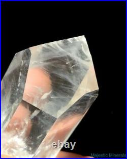 NEW FIND VERY RARE DOW LARGE Arkansas Quartz Crystal WHITE PHANTOM Point