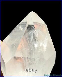 NEW FIND VERY RARE LARGE Arkansas Quartz Crystal WHITE PHANTOM Point