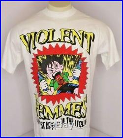 NWOT Vtg 1994 Violent Femmes Don't Start me on the Liquor Astroboy Very Rare L
