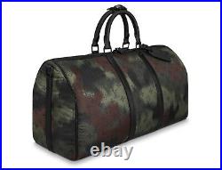 NWT 2020 LV Louis Vuitton Camouflage Keepall 50 Duffle M56416 VERY RARE SOLD OUT