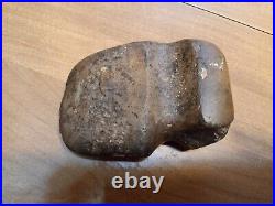 Native American Stone Tomahawk/Warhead Mid IL Large Size VERY RARE AND UNIQUE