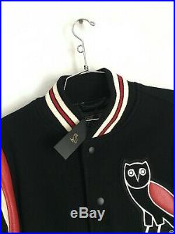 New OVO October's Very Own Sophomore Varsity Stadium Jacket Mens M and L Rare