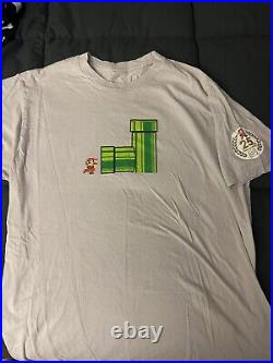 Nintendo Super Mario Bros 25th Anniversary Promo VERY RARE T-Shirt Large