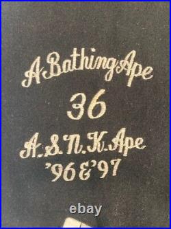 OG Bape Bapesta Varsity Jacket Very Rare Vintage