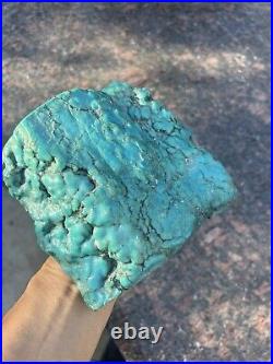One rare very large raw turquoise rock 2200 gram