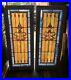 Pair_Of_Very_Rare_Old_Architectural_Torch_Stained_Glass_Windows_Shipping_Ok_01_xel