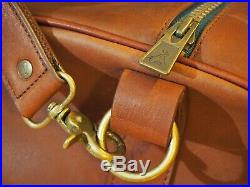 Pendleton debossed leather voyager duffel bag very rare
