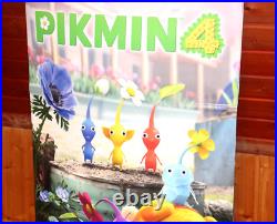 Pikmin 4 Very Rare Large advertising Stand Standee Promo Display Nintendo Switch