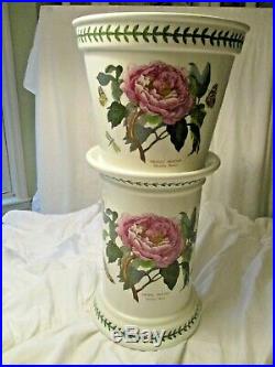 Portmeirion 25th Annv Large Flower Pot & Jardiniere- Mint Cond Very Rare