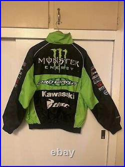 Pro Circuit Kawasaki Team Jacket Size Large Very Rare