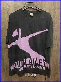 RARE! 1990s Alvin Ailey Dance Theatre Graphic T Shirt Adult X Large/ Very Good
