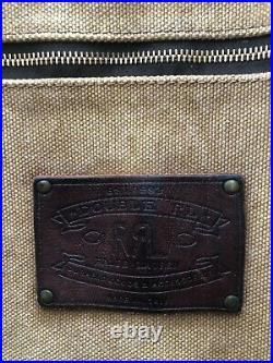 RRL Made in Italy Leather and Canvas Tote VERY RARE