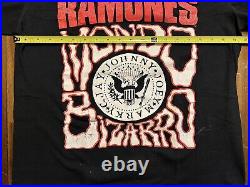 Ramones Very Rare Vintage T-shirt Japan 1993 Black Large