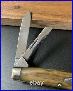 Rare 1940-64 Case XX 5488 Stag Handle Large Congress Pocket Knife User Very Nice