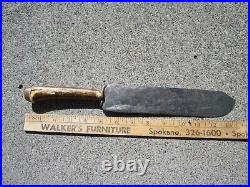 Rare Beautiful Original Antique Very Large Bowie Knife 14 From Texas