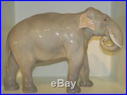 Rare Royal Copenhagen Figurine, VERY LARGE elephant