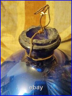 Rare Very Large Antique Witches Ball or Devils Bauble Witch