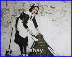Rare Very Large Banksy Doe Museum Exhibition Poster Less Than 40 Worldwide