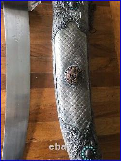 Rare, Very Large Old Tibetan Ceremonial Sword