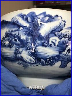 Rare very Large chinese antique 18th Century bowl