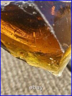 Raw Amber/Orange Obsidian VERY RARE Large 10+lbs Natural Healing Honey