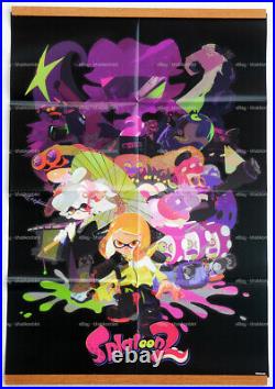 SALE! Very Rare Nintendo Splatoon 2 Switch Inkling Official Large Poster Mario