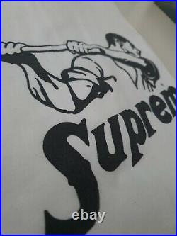SS09 Supreme Sledge Hammer white Tee size large T-Shirt vintage Very Rare