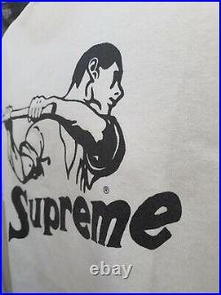 SS09 Supreme Sledge Hammer white Tee size large T-Shirt vintage Very Rare