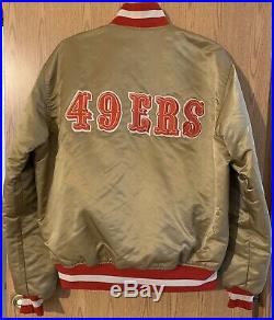 San Fransisco 49ers Vintage STARTER Reversible Black & GoldLarge VERY RARE