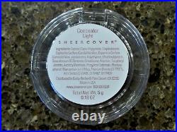 Sheer Cover LIGHT CONCEALER Large JUMBO Size 5g NEW & SEALED Very RARE